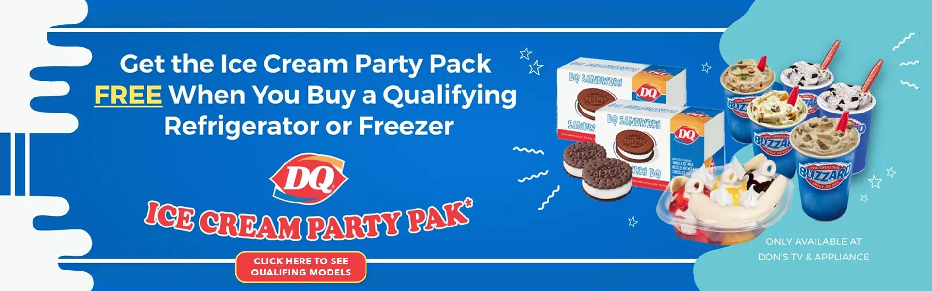 Ice Cream Party Pack Promo